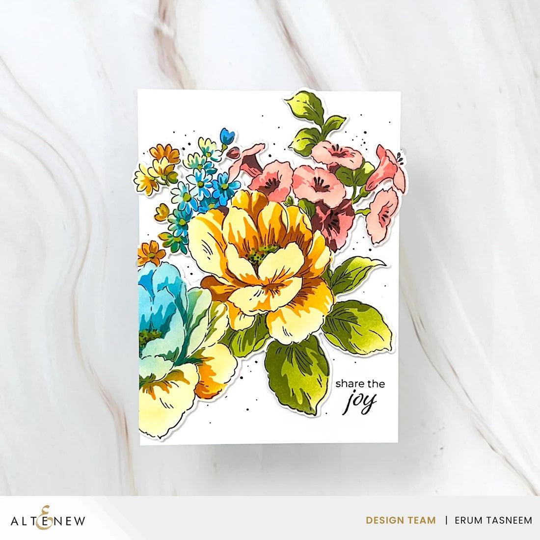 Altenew - Clear Stamps &amp; Stencils - Build-A-Garden: Joy in Bloom-ScrapbookPal
