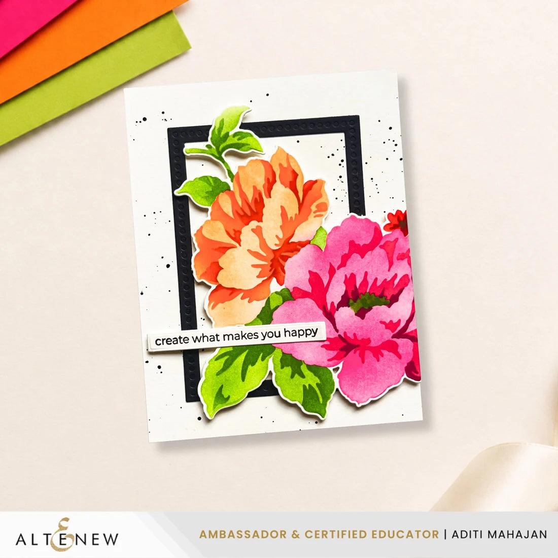 Altenew - Clear Stamps &amp; Stencils - Build-A-Garden: Joy in Bloom-ScrapbookPal