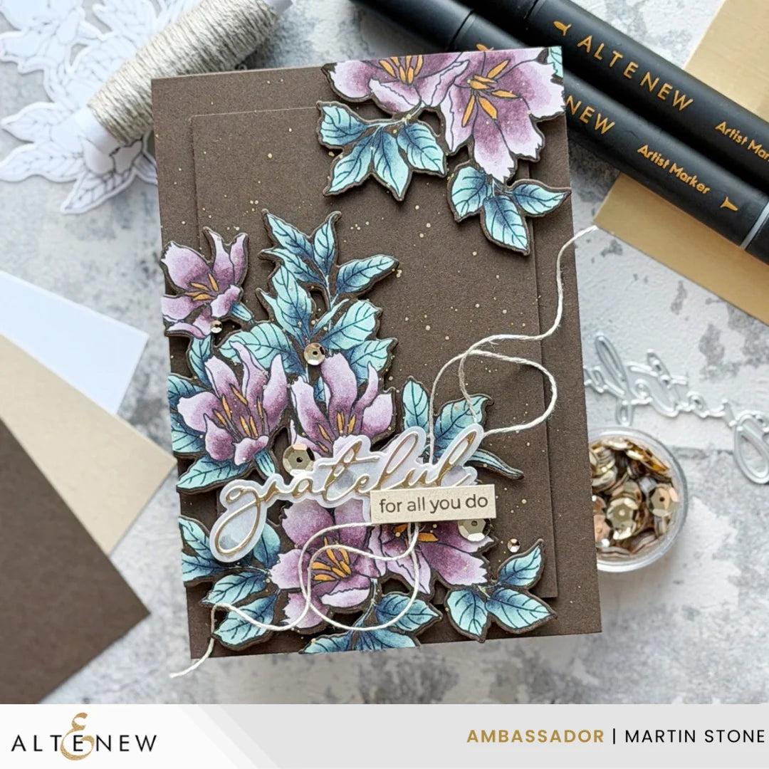 Altenew - Clear Stamps, Stencils &amp; Dies - Build-A-Garden: Harvest Bouquet-ScrapbookPal