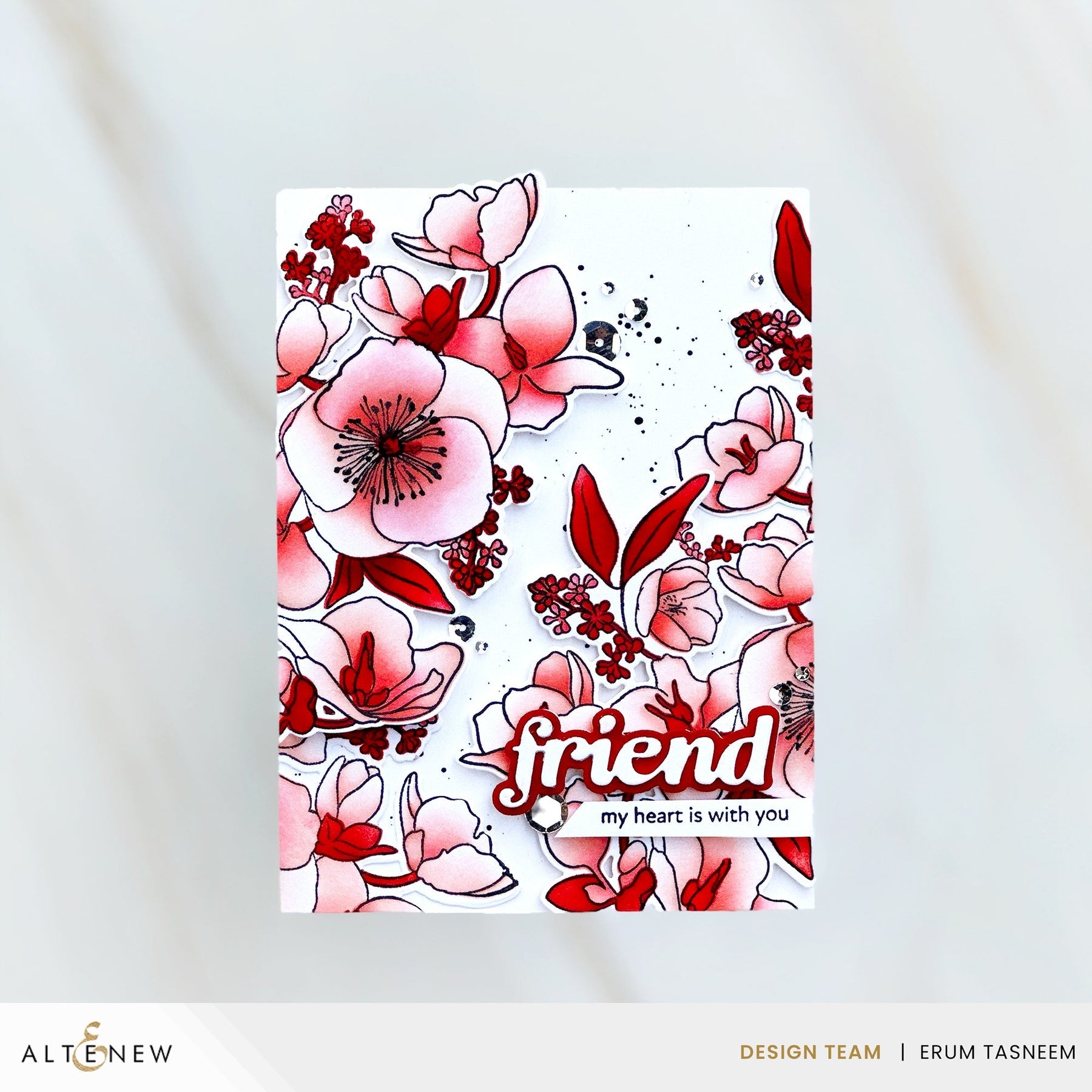 Altenew - Clear Stamps, Stencils &amp; Dies - Build-A-Garden: Hellebore Haven-ScrapbookPal