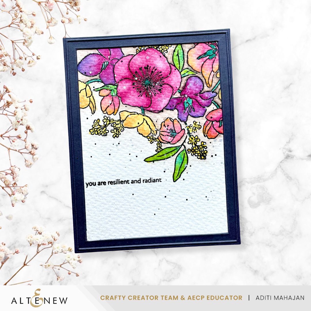 Altenew - Clear Stamps, Stencils &amp; Dies - Build-A-Garden: Hellebore Haven-ScrapbookPal