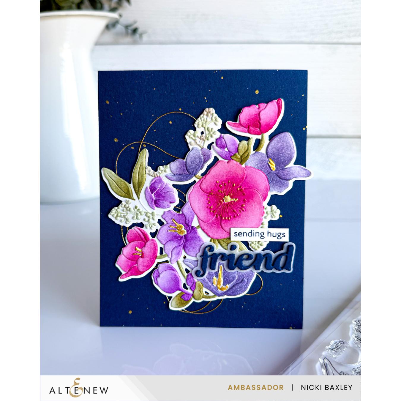 Altenew - Clear Stamps, Stencils &amp; Dies - Build-A-Garden: Hellebore Haven-ScrapbookPal