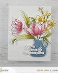 Altenew - Clear Stamps, Stencils & Dies - Build-A-Garden: Serene Blooms-ScrapbookPal