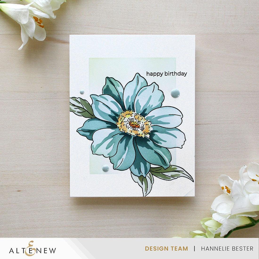 Altenew - Stencils - Twin Blooms-ScrapbookPal