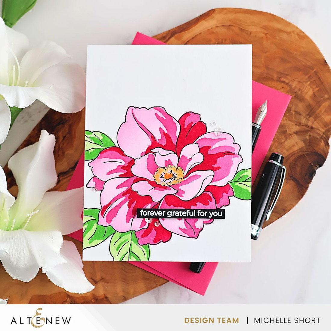 Altenew - Stencils - Twin Blooms-ScrapbookPal
