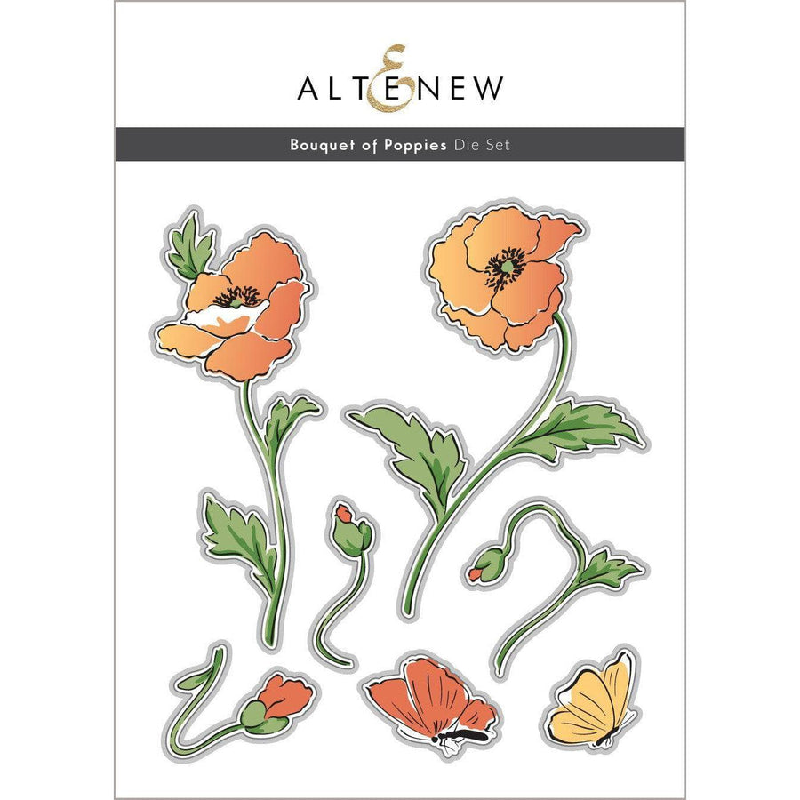 Altenew - Dies - Bouquet of Poppies