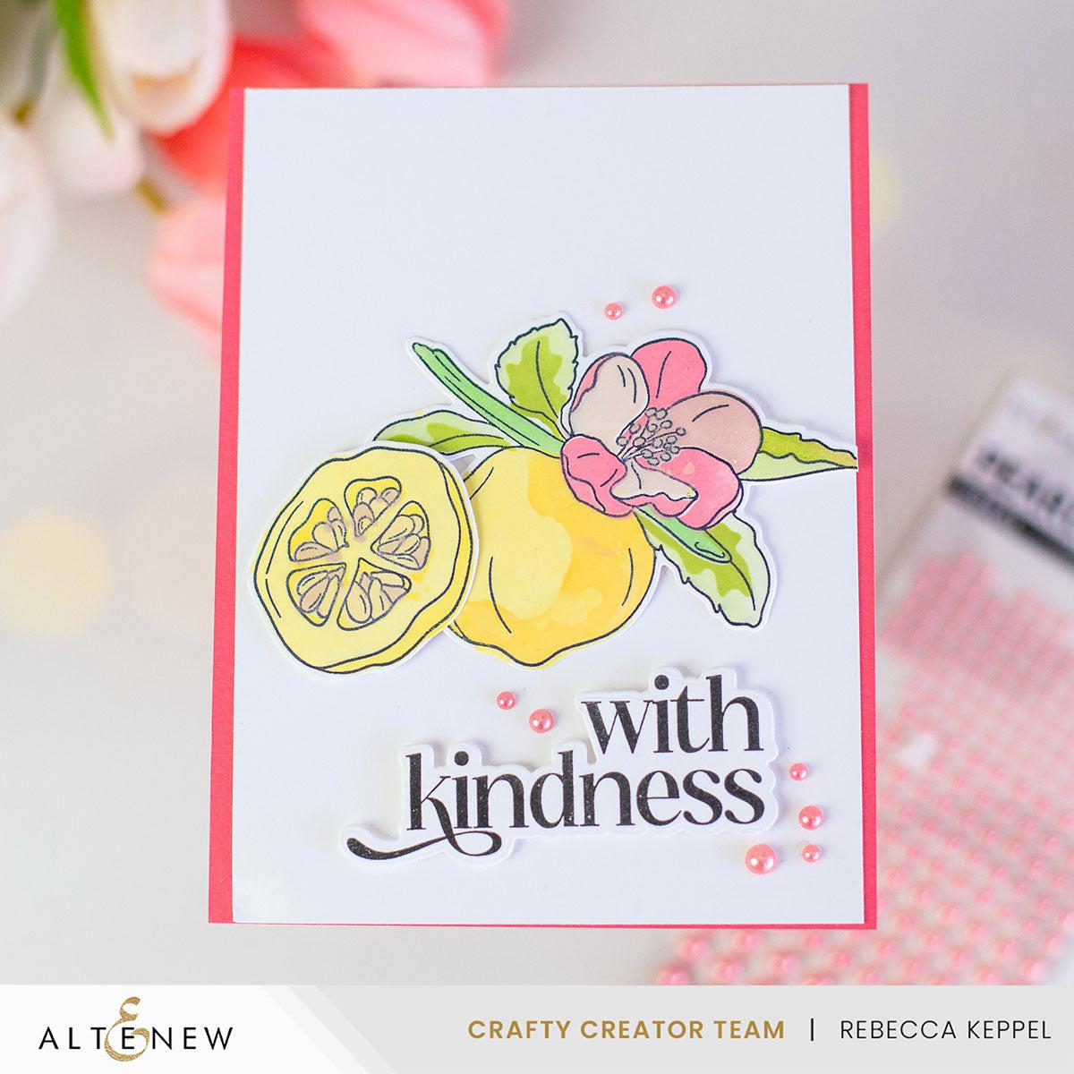 Altenew - Dies - Build-A-Garden: Flowering Quince Add-On-ScrapbookPal