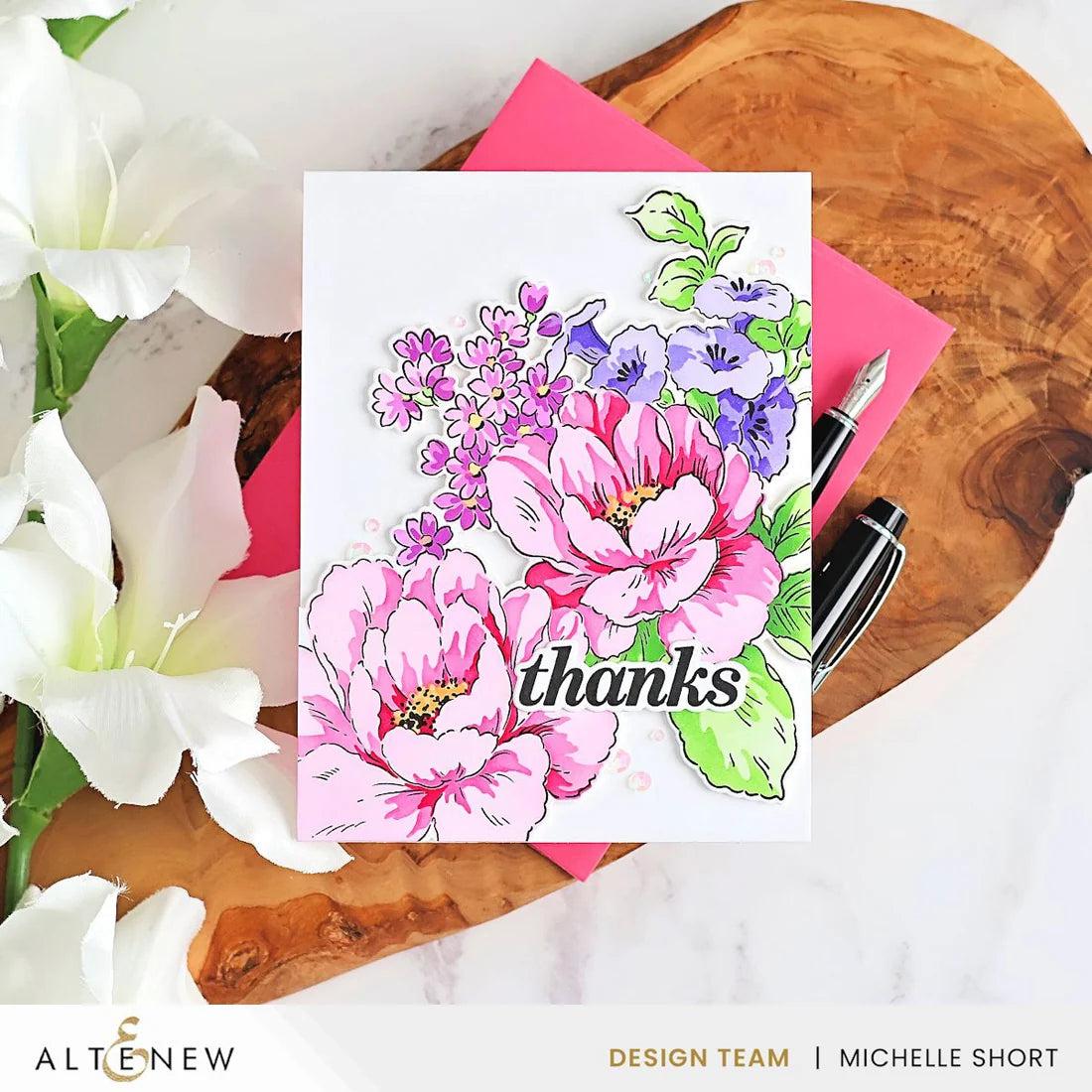 Altenew - Dies - Build-A-Garden: Joy in Bloom Add-On-ScrapbookPal