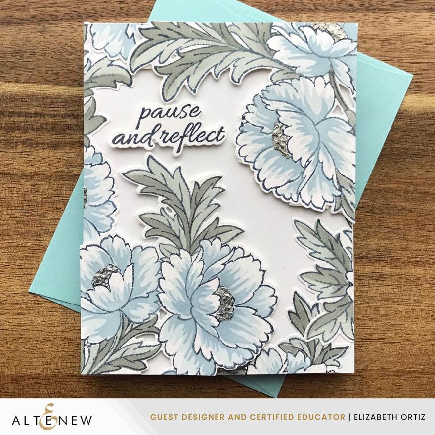 Altenew - Dies - Build-A-Garden: Scripted in Bloom Add-On-ScrapbookPal