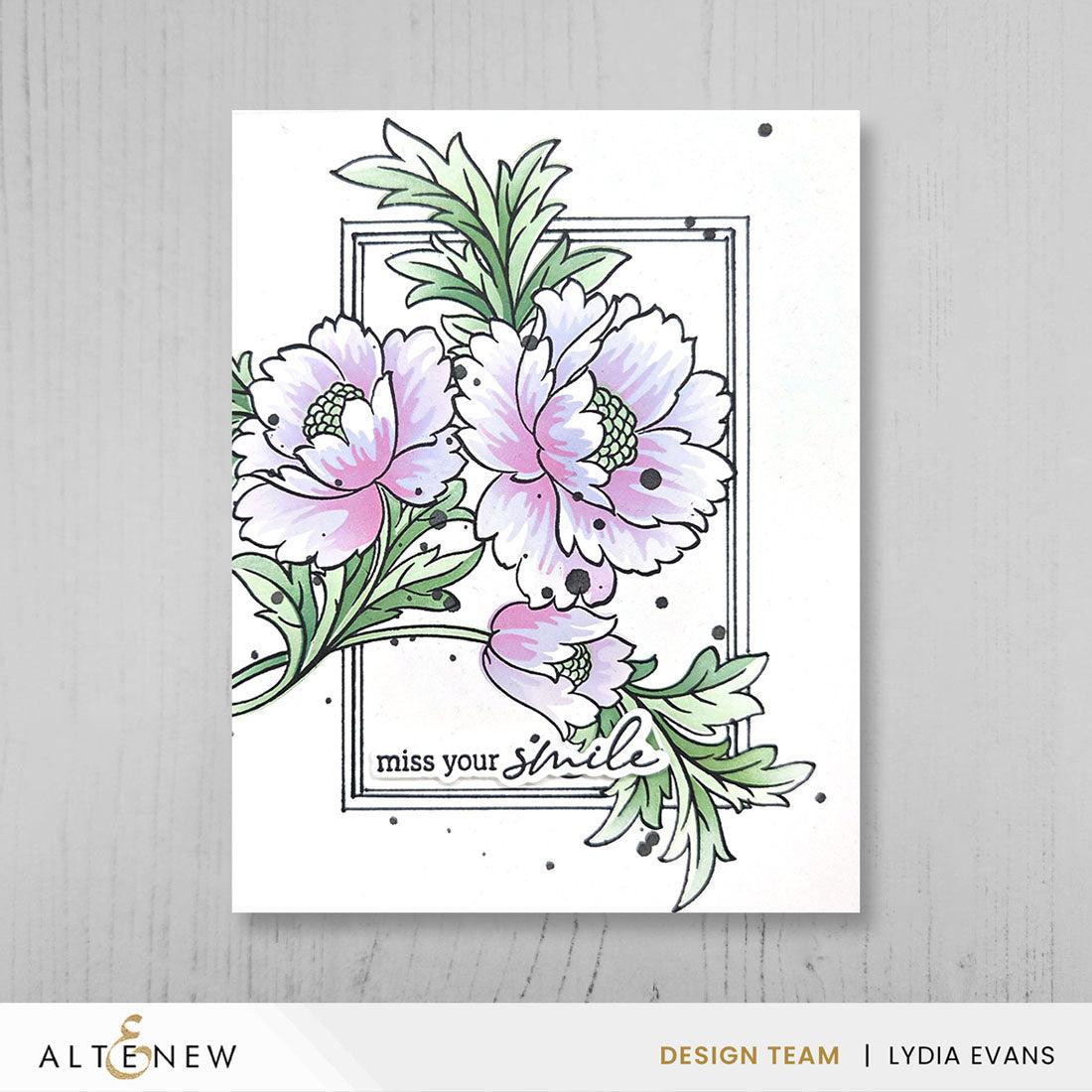 Altenew - Dies - Build-A-Garden: Scripted in Bloom Add-On-ScrapbookPal