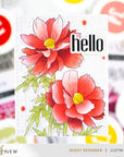 Altenew - Dies - Build-A-Garden: Sulfur Cosmos Add-On-ScrapbookPal