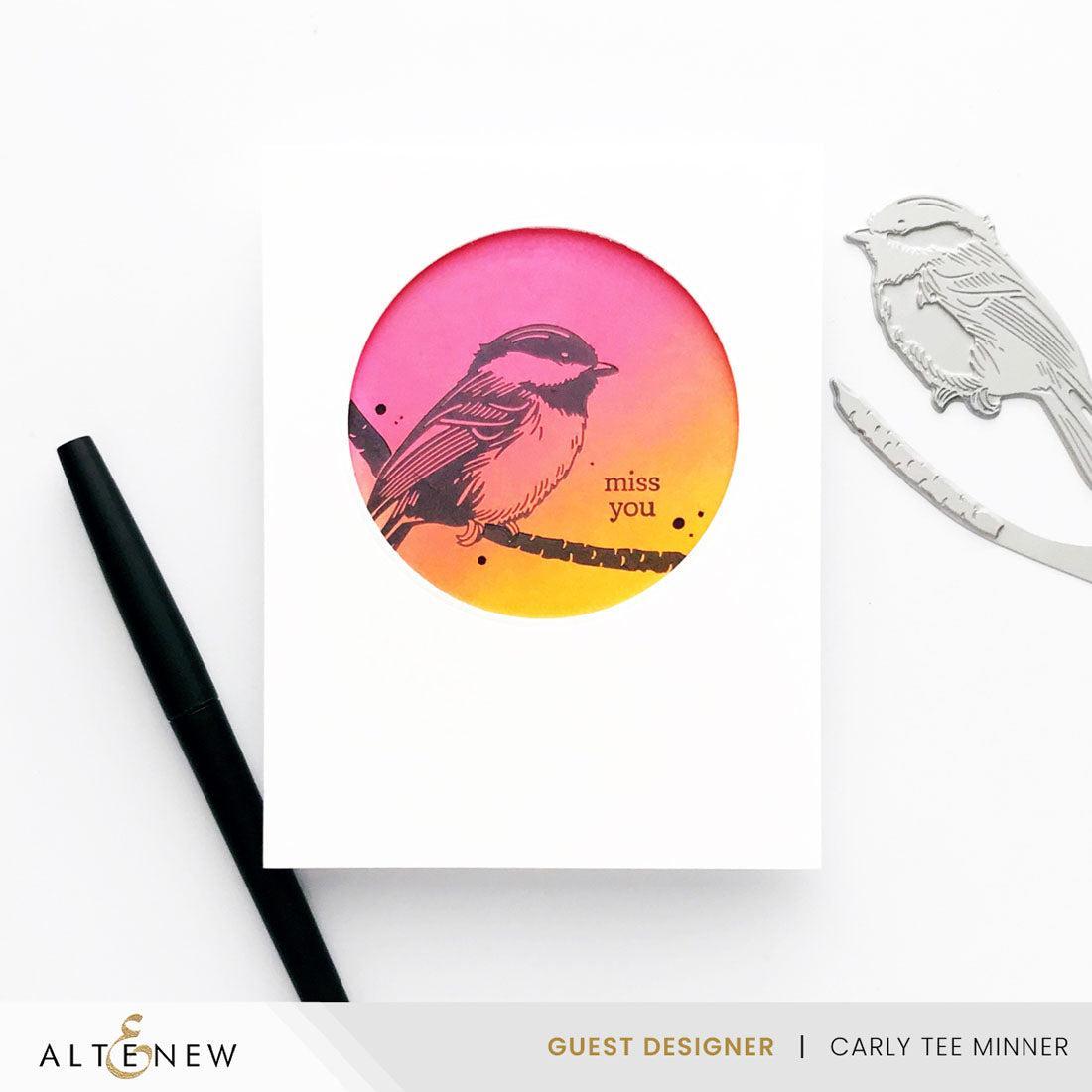 Altenew - Dies - Chickadee Chirps-ScrapbookPal