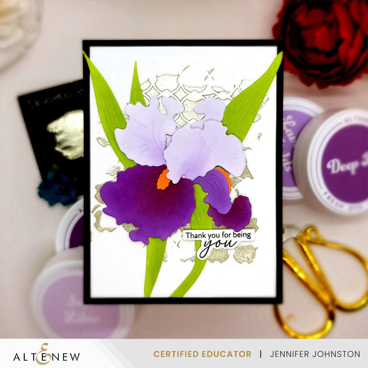 Altenew - Dies - Craft-A-Flower: Bearded Iris Layering-ScrapbookPal