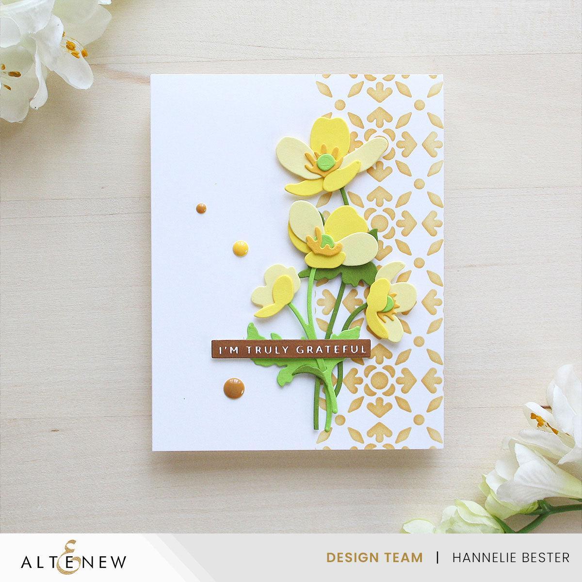 Altenew - Dies - Craft-A-Flower: Buttercup Bunch Layering-ScrapbookPal
