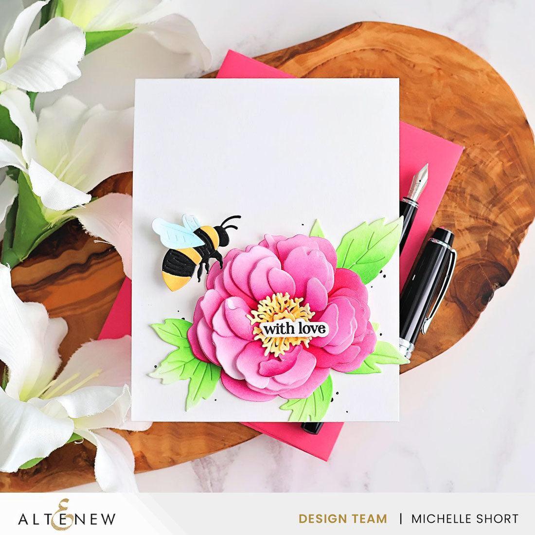 Altenew - Dies - Craft-A-Flower: Coral Charm Peony-ScrapbookPal