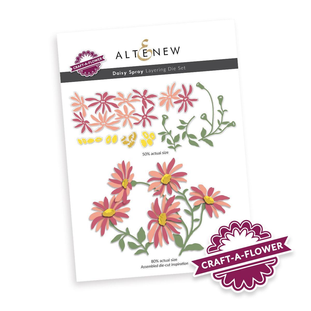 Altenew - Dies - Craft-A-Flower: Daisy Spray Layering-ScrapbookPal