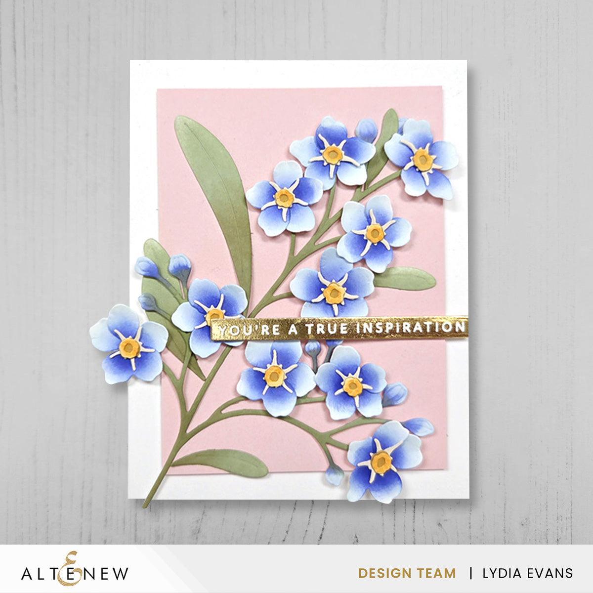 Altenew - Dies - Craft-A-Flower: Forget-Me-Not-ScrapbookPal