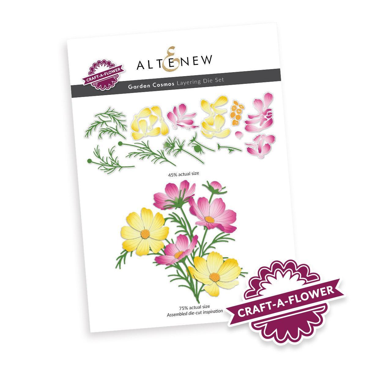 Altenew - Dies - Craft-A-Flower: Garden Cosmos Layering-ScrapbookPal