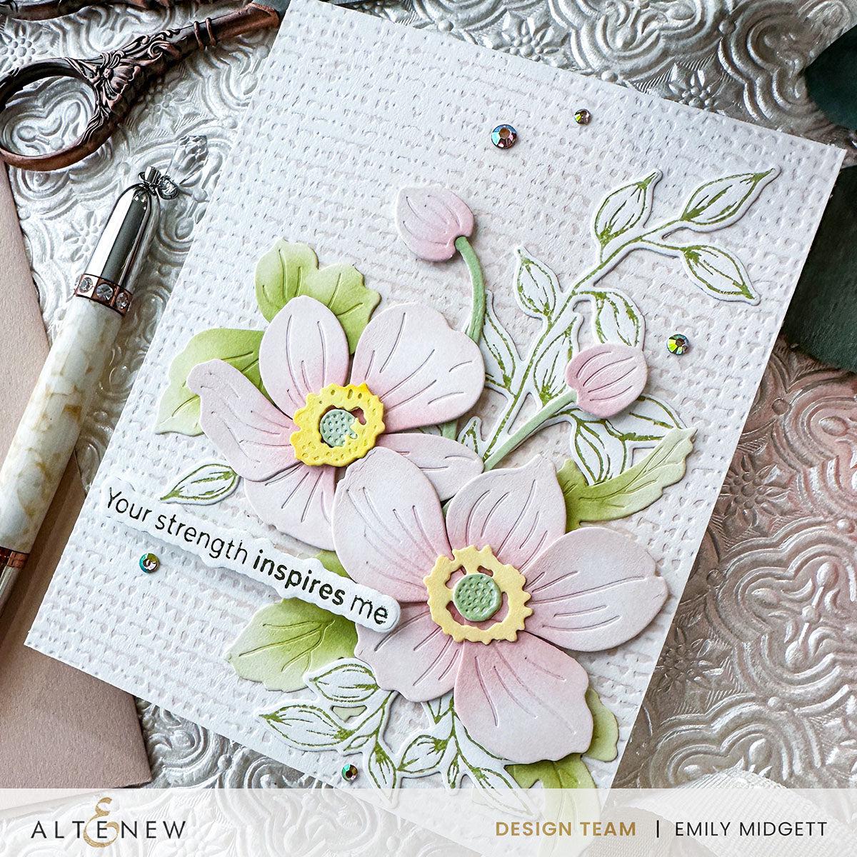 Altenew - Dies - Craft-A-Flower: Japanese Anemone-ScrapbookPal