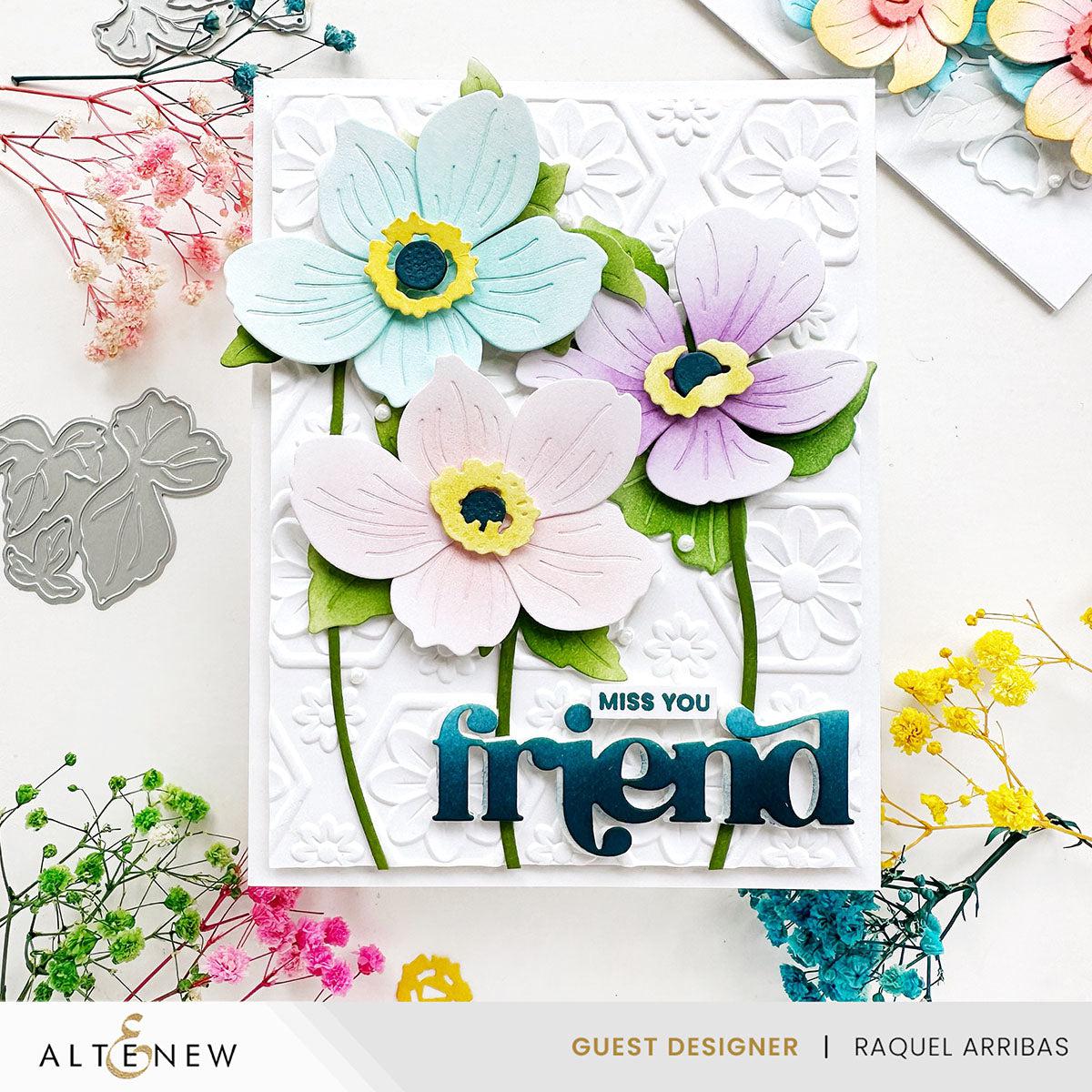 Altenew - Dies - Craft-A-Flower: Japanese Anemone-ScrapbookPal
