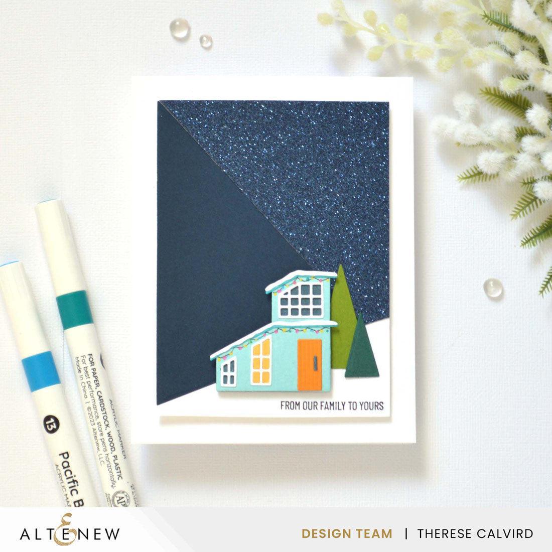 Altenew - Dies - Creative Cuts: Cozy Homes Layering-ScrapbookPal