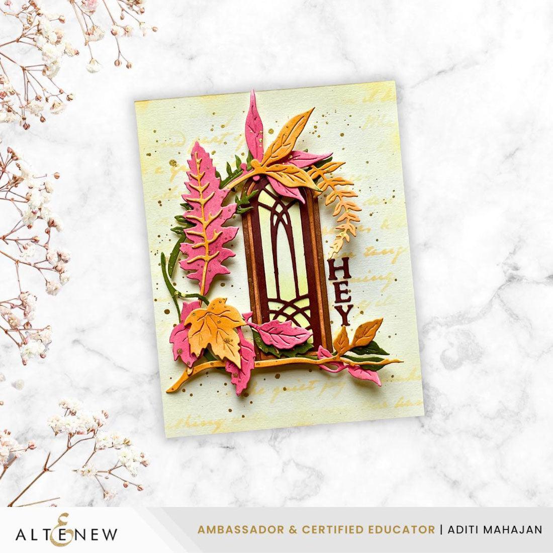 Altenew - Dies - Creative Cuts: EZ Arrangement Antique Leaves Layering-ScrapbookPal