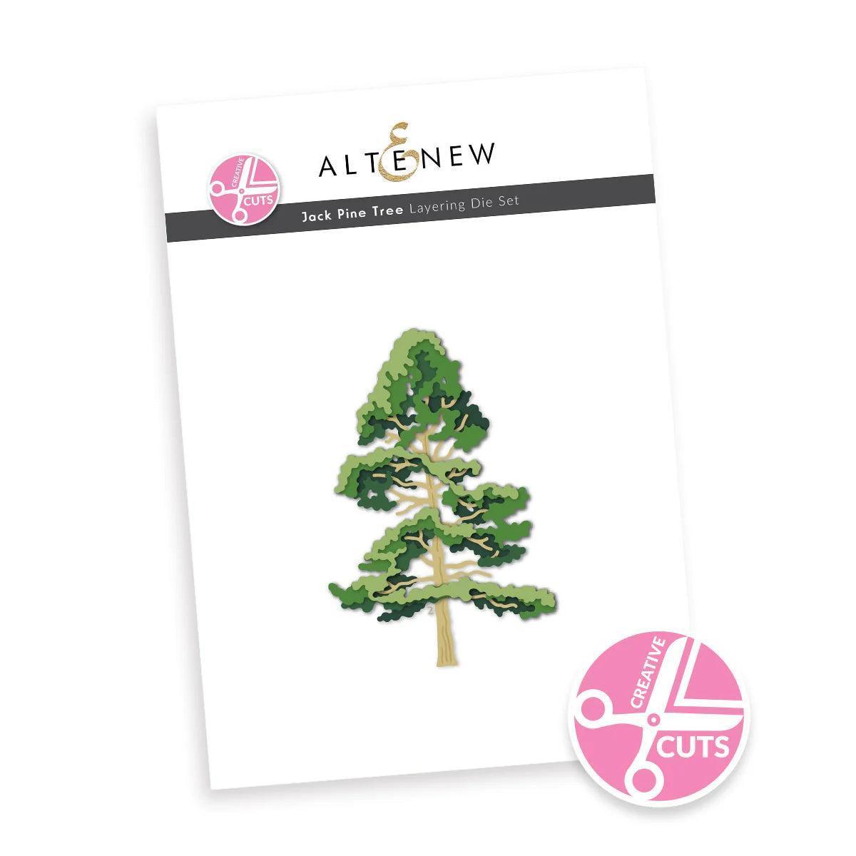Altenew - Dies - Creative Cuts: Jack Pine Tree Layering-ScrapbookPal