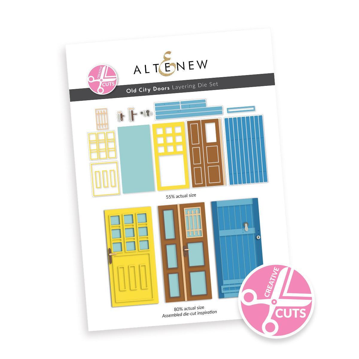 Altenew - Dies - Creative Cuts: Old City Doors Layering-ScrapbookPal