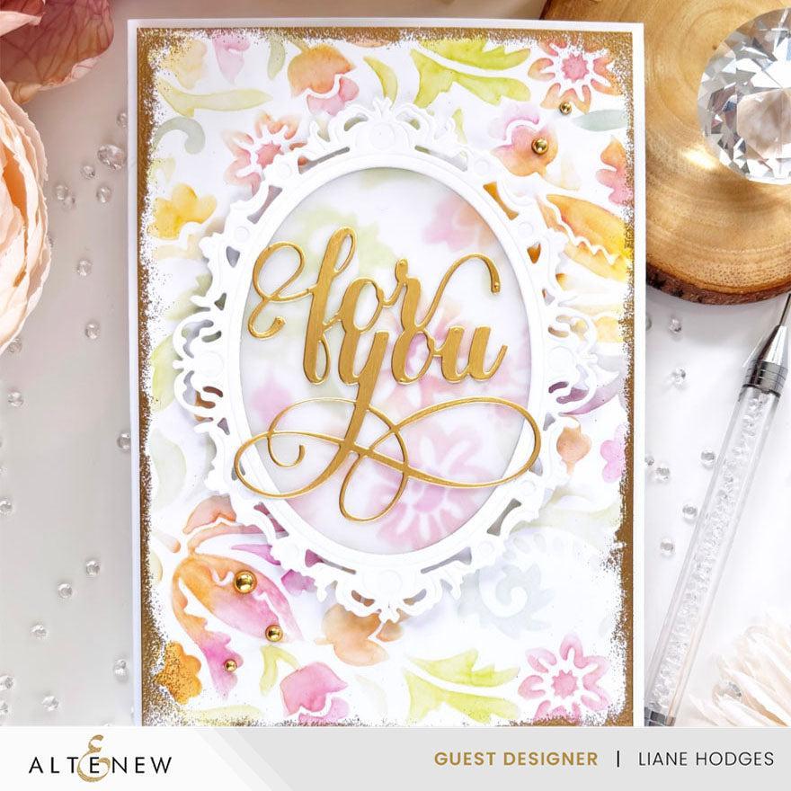Altenew - Dies - Creative Cuts: Zero-Waste Embroidered Motifs-ScrapbookPal