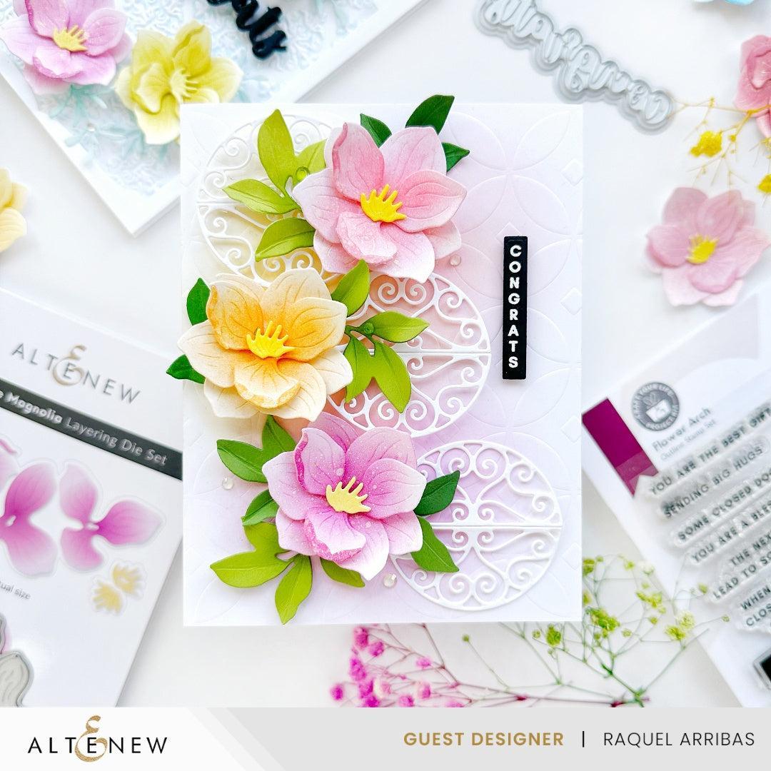 Altenew - Dies - Delicate Magnolia Layering-ScrapbookPal
