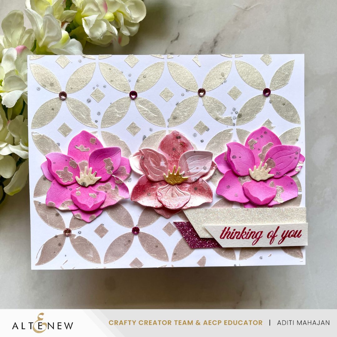 Altenew - Dies - Delicate Magnolia Layering-ScrapbookPal