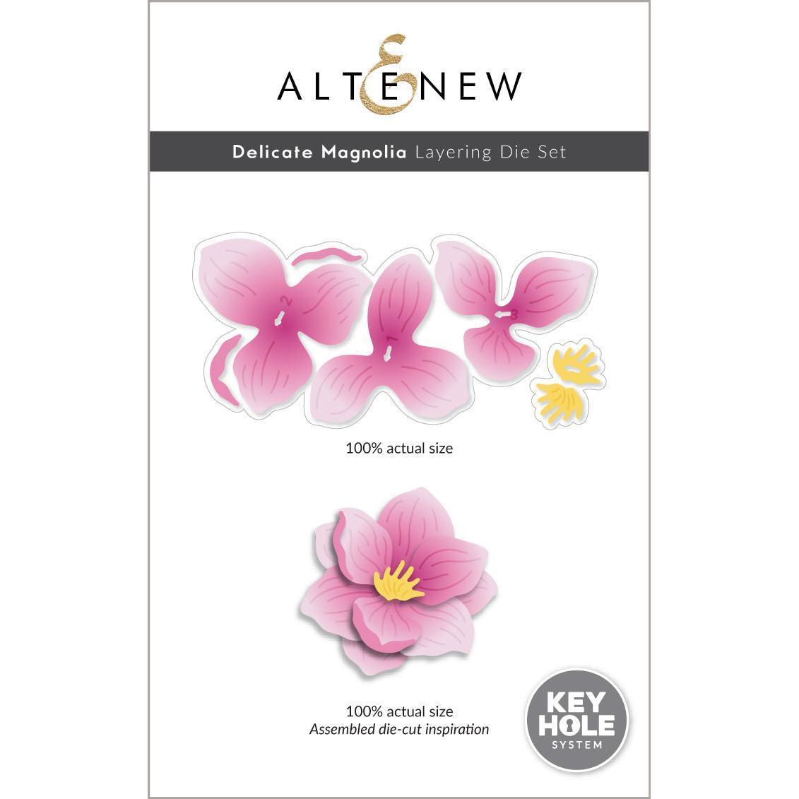 Altenew - Dies - Delicate Magnolia Layering-ScrapbookPal