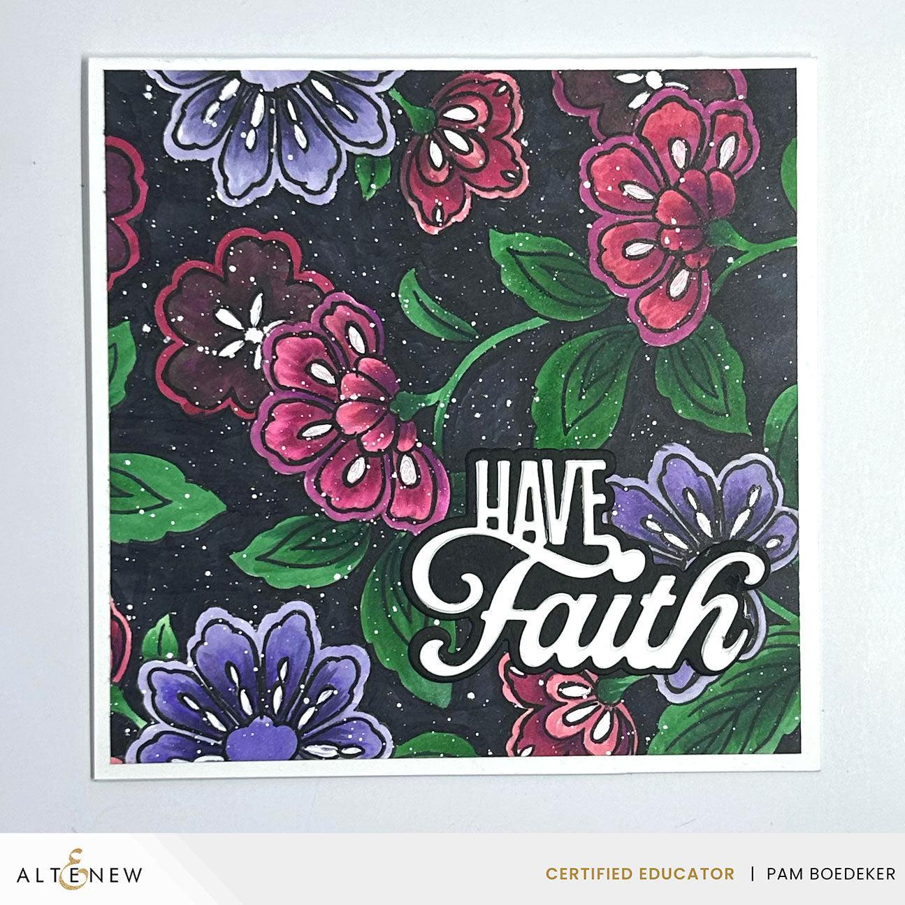 Altenew - Dies - Have Faith-ScrapbookPal