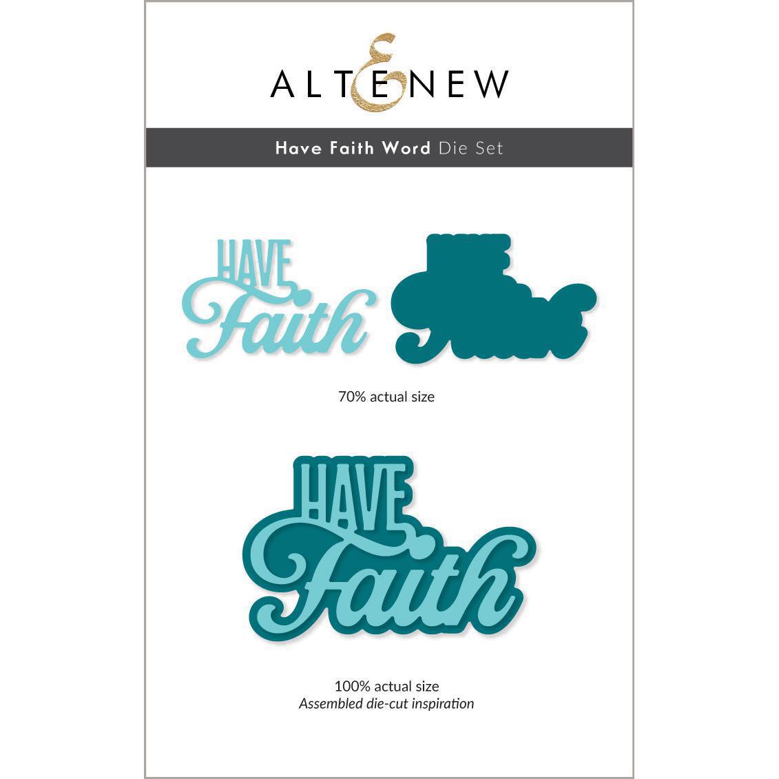 Altenew - Dies - Have Faith-ScrapbookPal