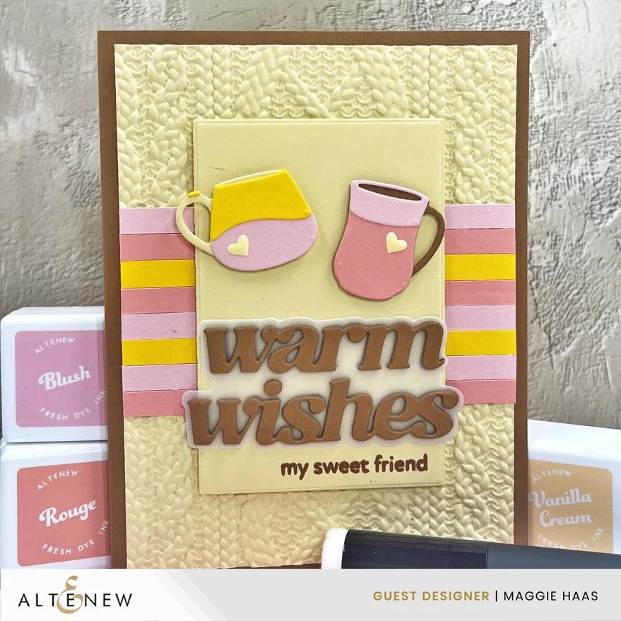 Altenew - Dies - Warm &amp; Cozy Sentiments-ScrapbookPal