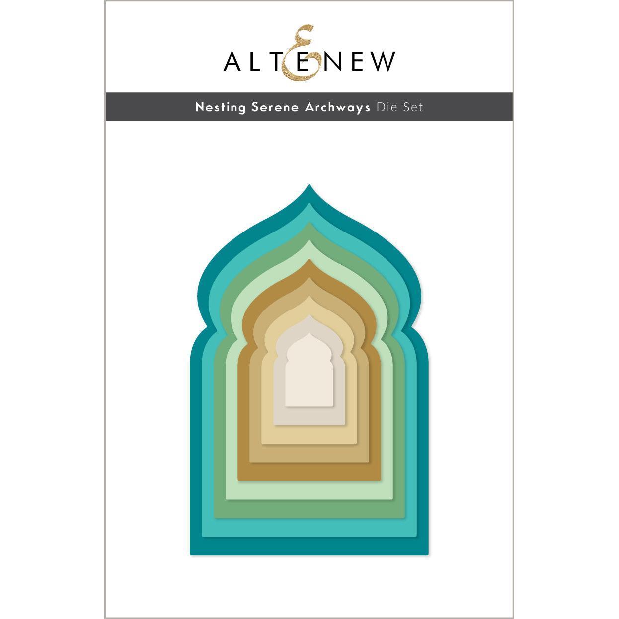 Altenew - Dies - Nesting Serene Archways-ScrapbookPal