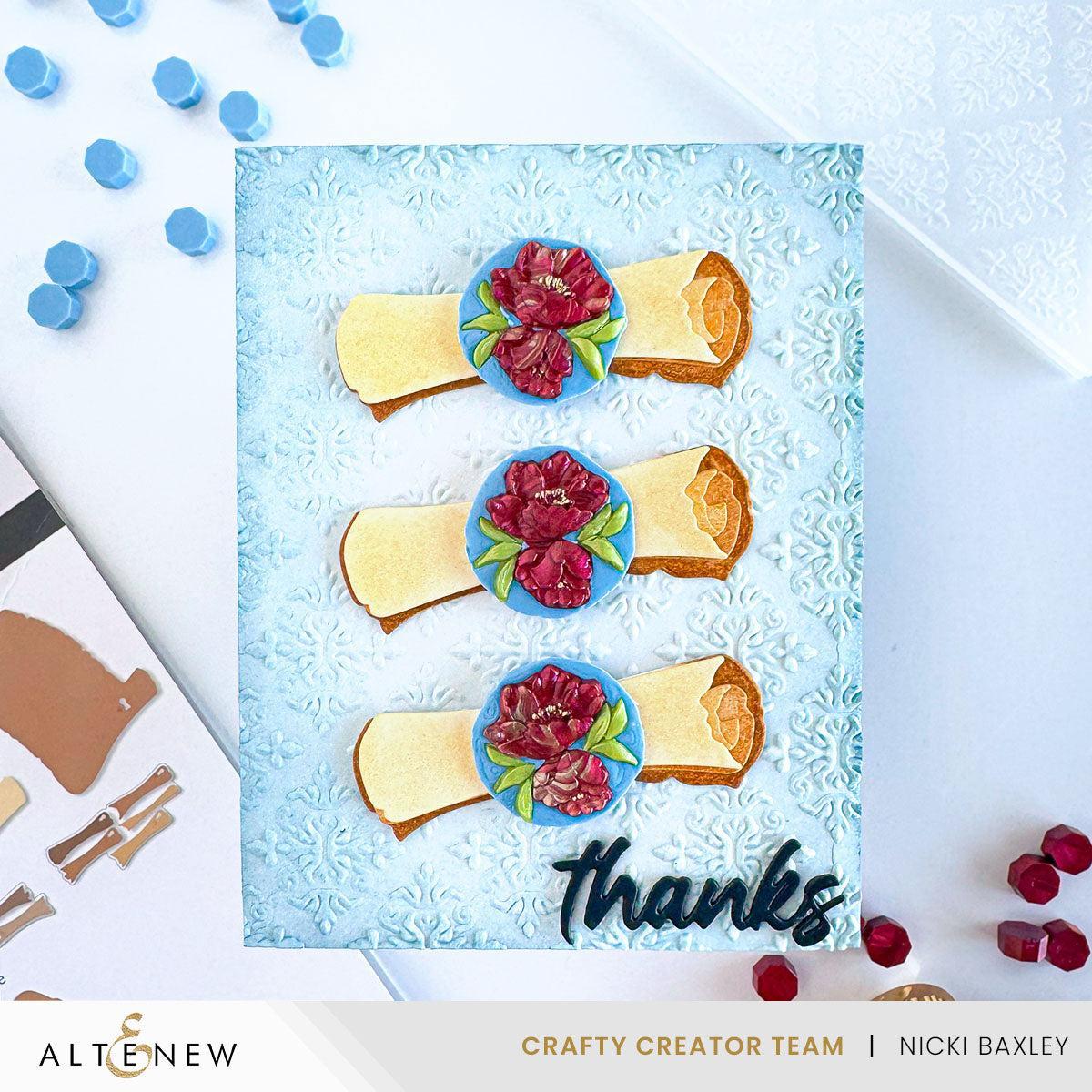 Altenew - Dies - Parchment Scrolls Layering-ScrapbookPal