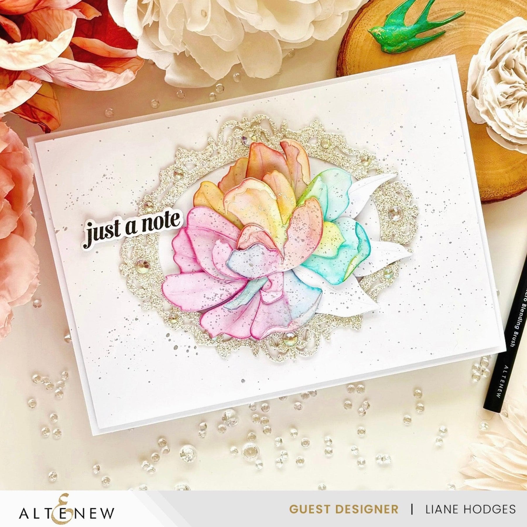 Altenew - Dies - Pink Star Tulip Layering-ScrapbookPal