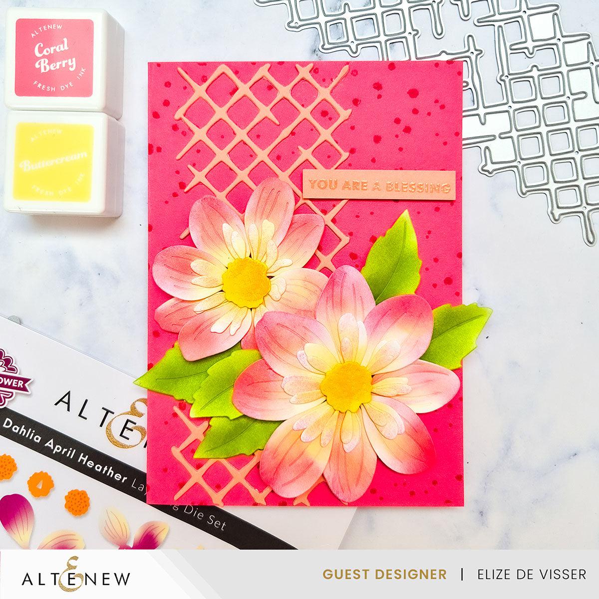 Altenew - Dies - Piped Waffle-ScrapbookPal