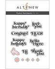 Altenew - Dies - Pocket Sentiments-ScrapbookPal