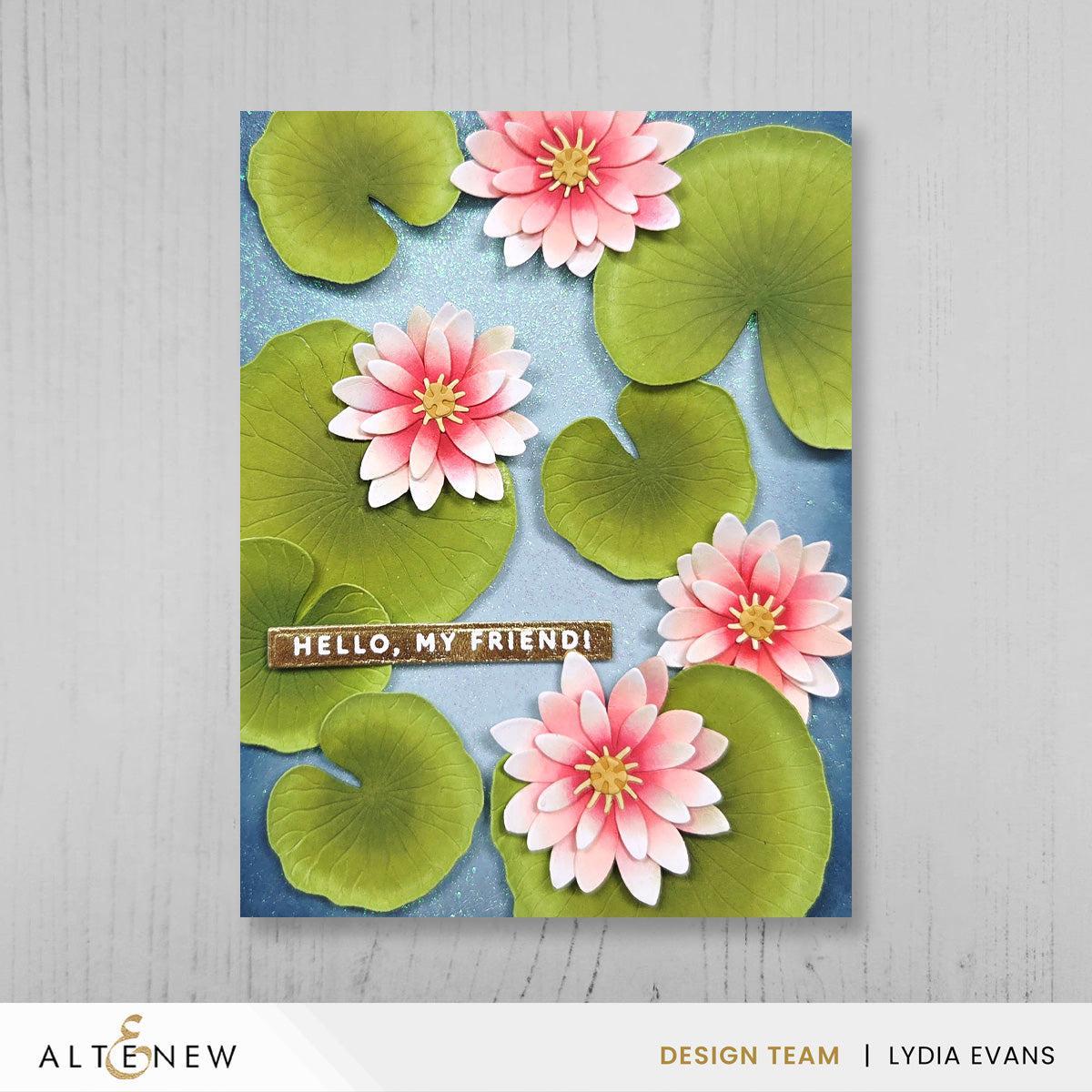 Altenew - Dies - Pond Lilies-ScrapbookPal