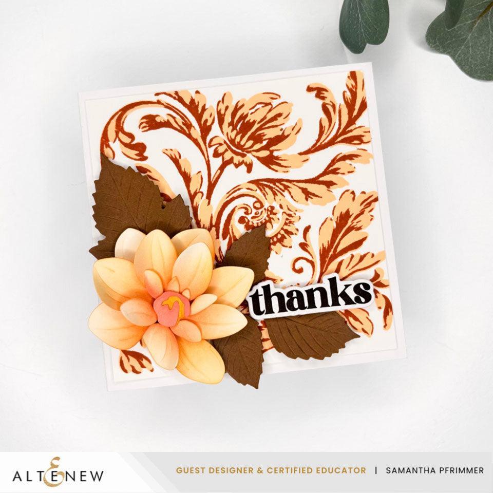 Altenew - Dies - Regal Flourishes Block-ScrapbookPal