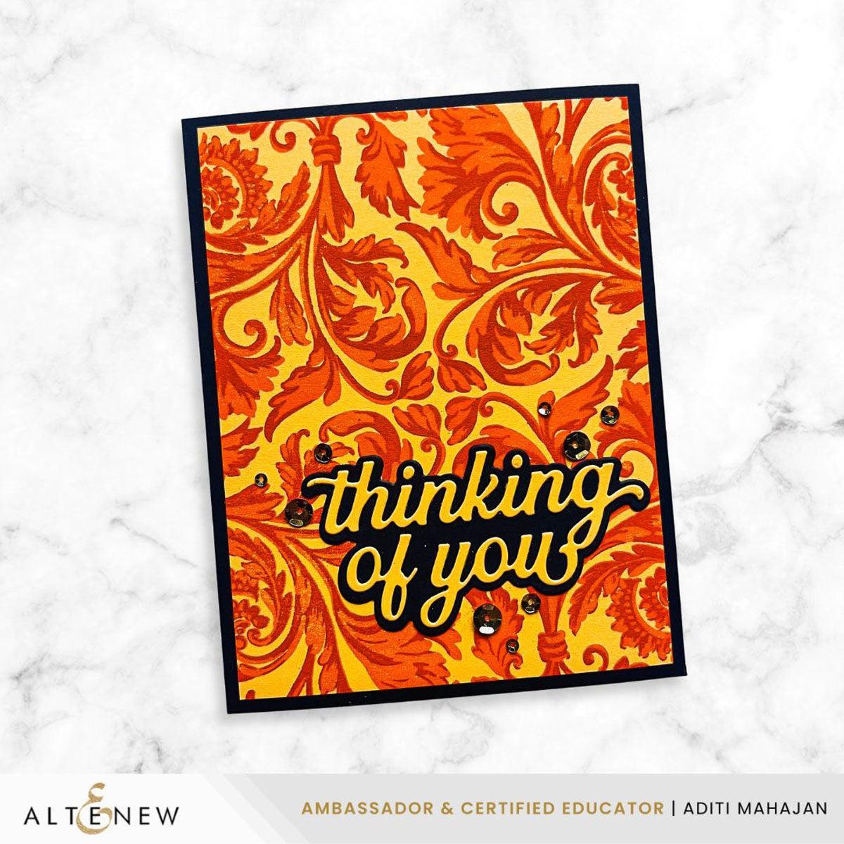Altenew - Dies - Regal Flourishes Block-ScrapbookPal