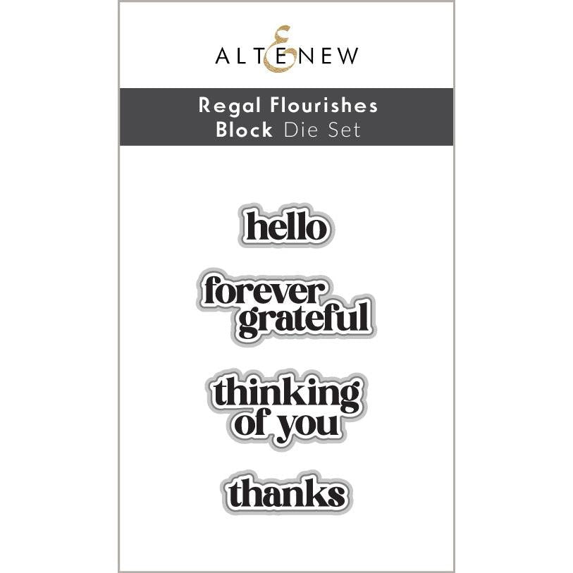 Altenew - Dies - Regal Flourishes Block-ScrapbookPal