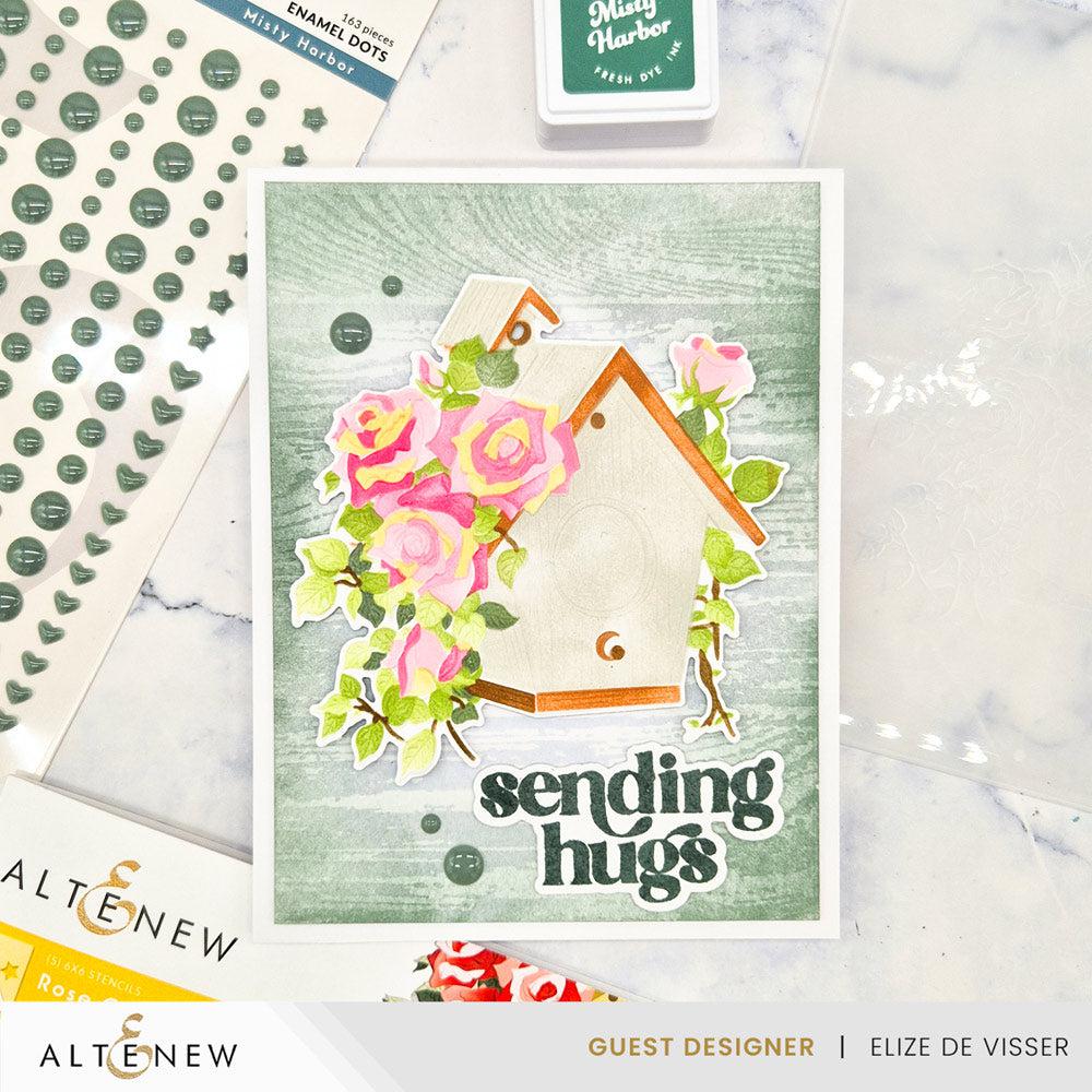 Altenew - Dies - Rose Garden Birdhouse-ScrapbookPal