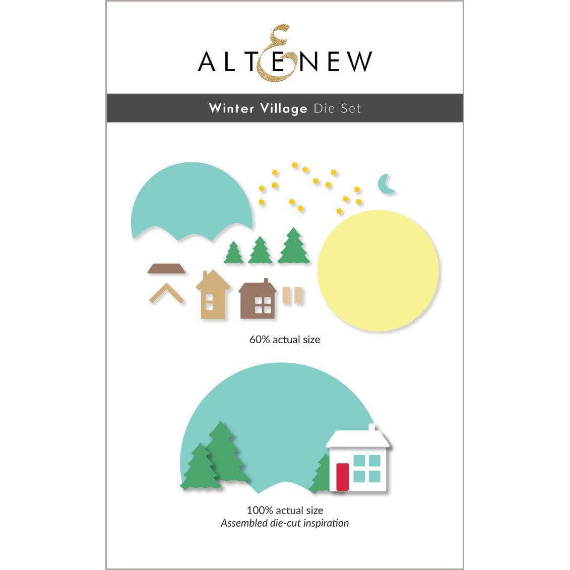 Altenew - Dies - Winter Village-ScrapbookPal