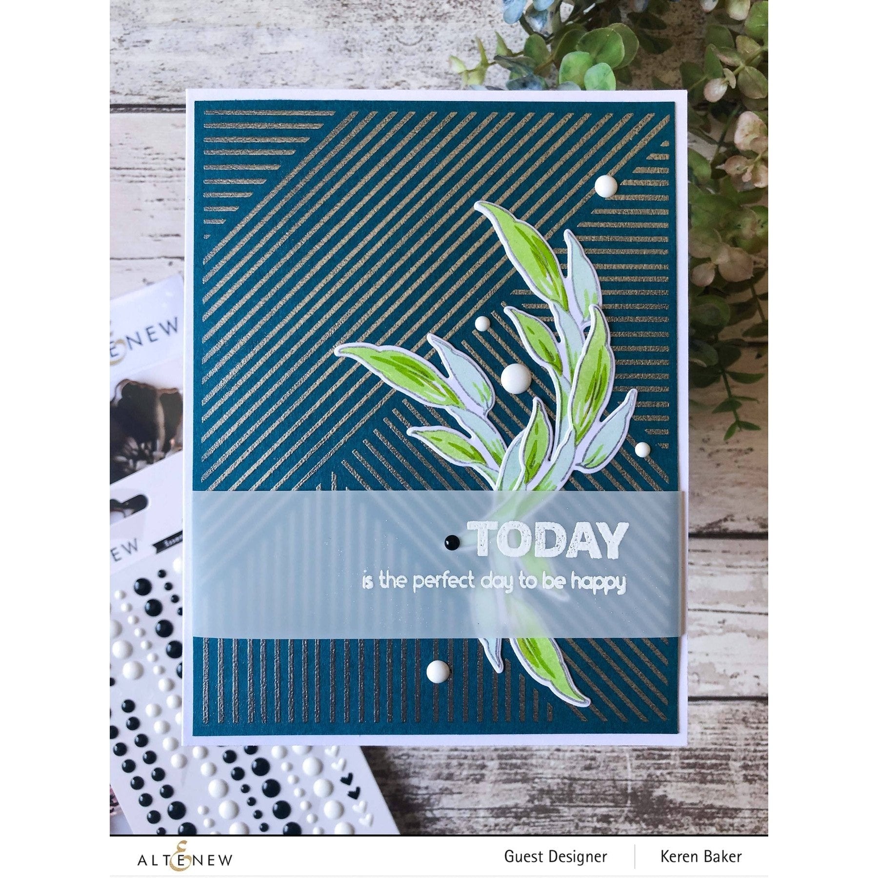 Altenew - Enamel Dots - Essential Black &amp; White-ScrapbookPal