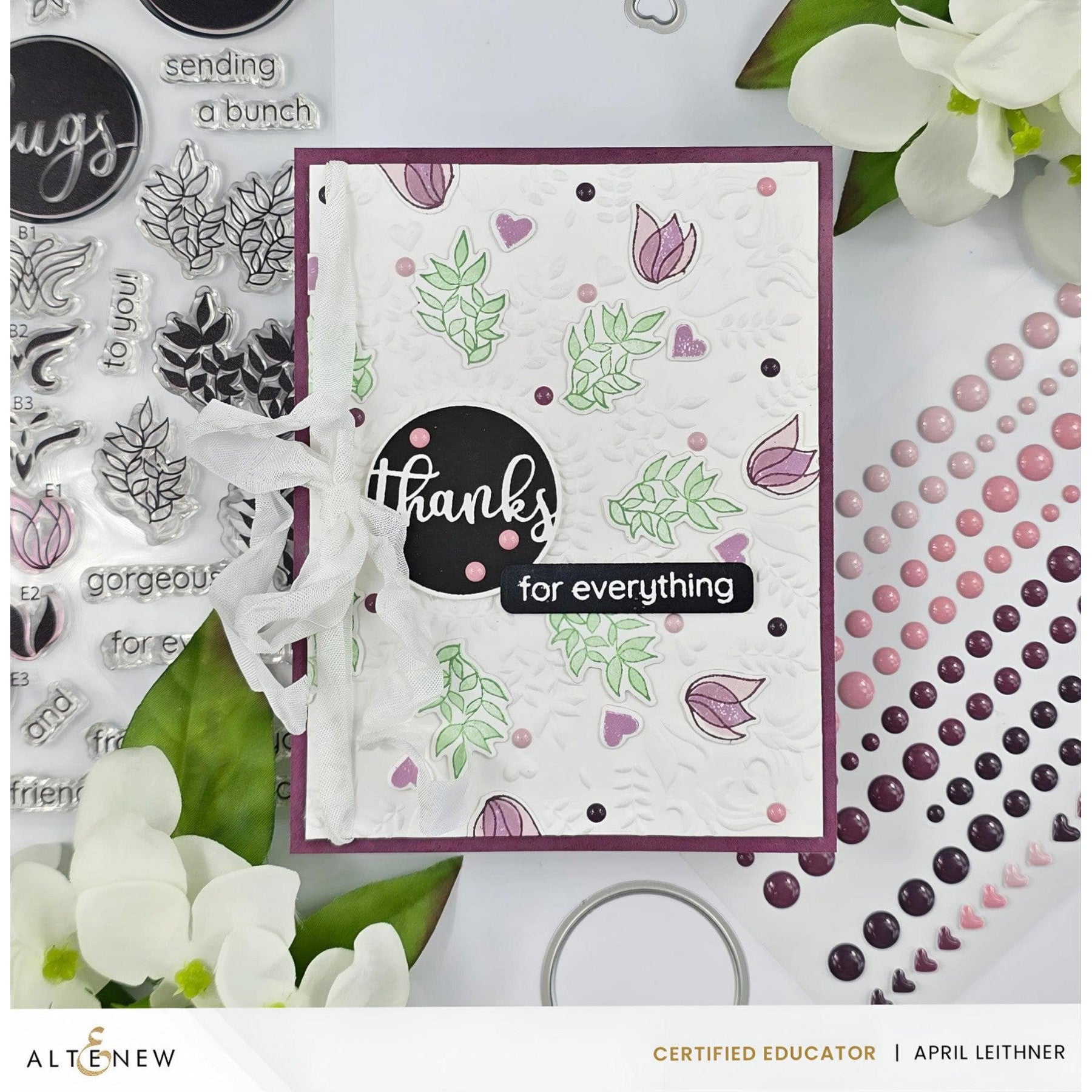 Altenew - Enamel Dots - Sugar Plums-ScrapbookPal