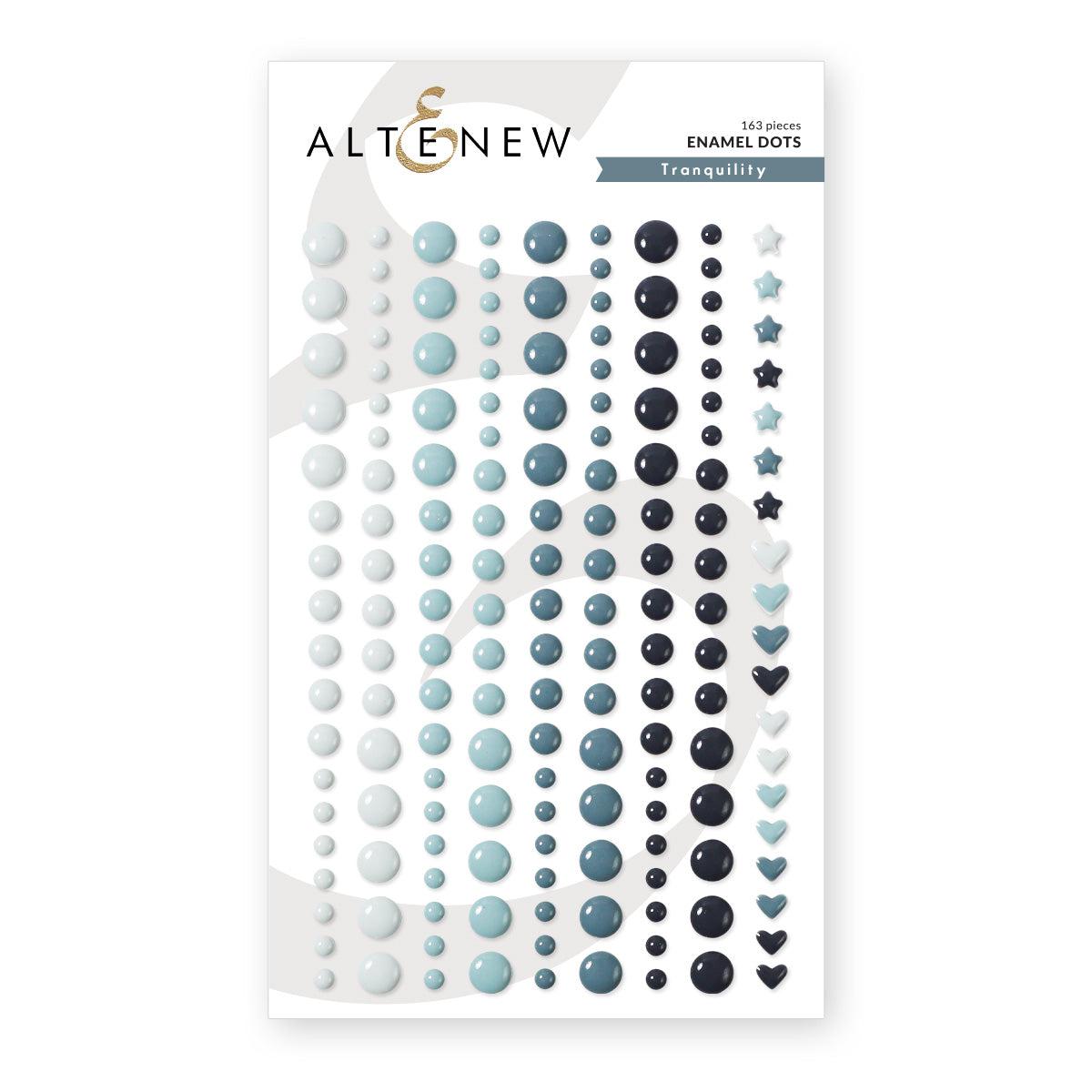 Altenew - Enamel Dots - Tranquility-ScrapbookPal