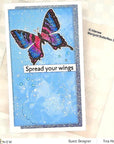 Altenew - Glitter Cardstock Set - Blue Crystals-ScrapbookPal
